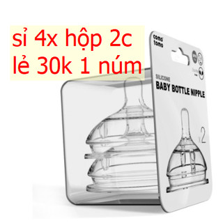 Lẻ 1 chiếc núm ty bình sữa como
