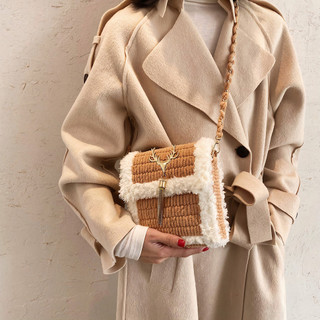 Túi Đeo Chéo Handmade Tự đan - Phụ Kiện Đan Túi