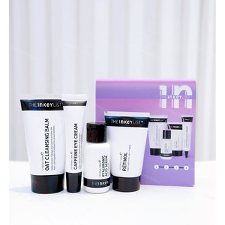 The inkey list - sữa rửa mặt/serum cấp ẩm/serum chống lão hoá/kem mắt