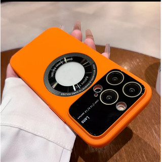 Ốp Lưng X&M lưng nhám giả thép Kathy Tech  ip14 pro max