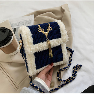 Túi Đeo Chéo Handmade Tự đan - Phụ Kiện Đan Túi