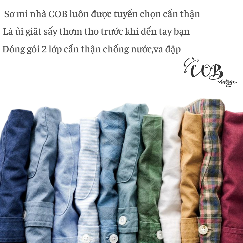 Áo sơ mi HIỆU casual, công sở cao cấp Nhật,Hàn - secondhand