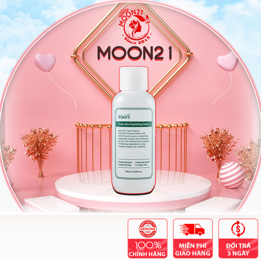 Toner Klairs 500Ml Moon21 Nước Hoa Hồng Klairs Dưỡng Ẩm Làm Dịu...