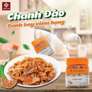 Ô mai chanh đào - hồng lam 11 hàng đường - hộp200g/300g/500g