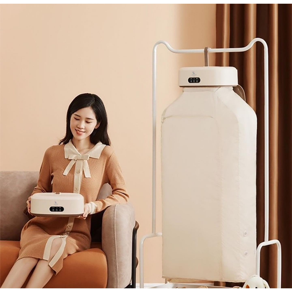 Máy sấy quần áo gấp gọn Moaz BeBe MB048 - Shop Khang Baby