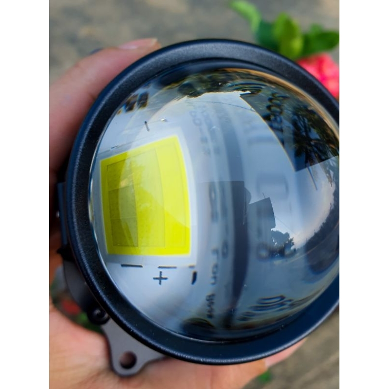 Bi led SanVi pro 3.0 inch cao cấp osram 9+1 max 80w trợ pha sáng nét cho xe máy và ô tô