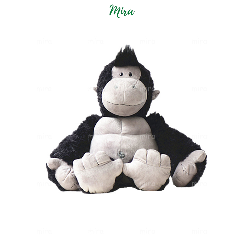 Gấu Bông Khỉ Con Monkey Tóc Dựng , Khỉ Đột Dễ Thương Búp Bê Thú Nhồi Bông Quà Sinh Nhật MIRA-GB28043