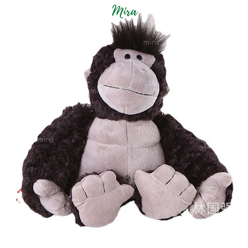 Gấu Bông Khỉ Con Monkey Tóc Dựng , Khỉ Đột Dễ Thương Búp Bê Thú Nhồi Bông Quà Sinh Nhật MIRA-GB28043