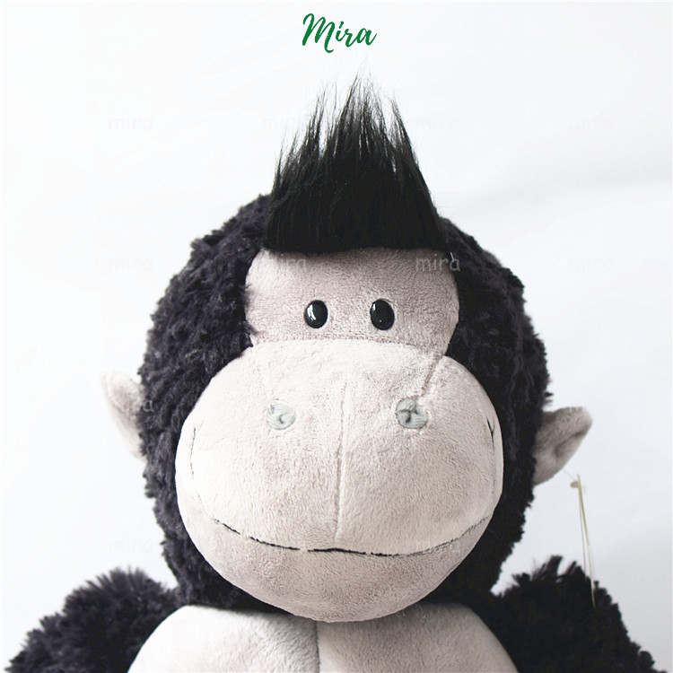 Gấu Bông Khỉ Con Monkey Tóc Dựng , Khỉ Đột Dễ Thương Búp Bê Thú Nhồi Bông Quà Sinh Nhật MIRA-GB28043