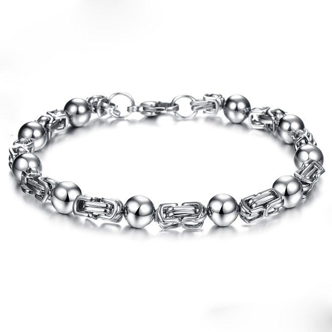 Lắc tay xoắn inox nam cao cấp đẹp sang trọng TITAN thép KHÔNG gỉ kiểu zizac bi các điệu