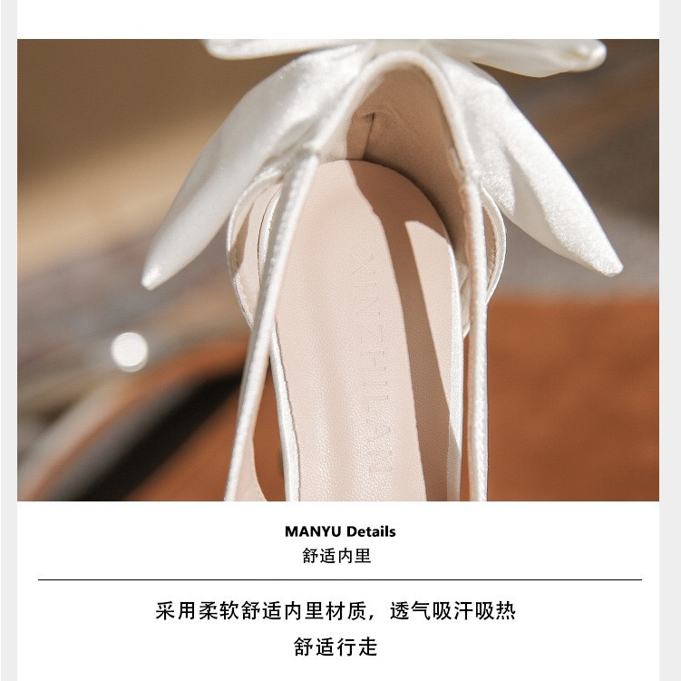 GIÀY CAO GÓT SIZE NHỎ 30 31 32 MŨI NHỌN ĐÍNH NƠ THANH LỊCH HÀNG QCCC