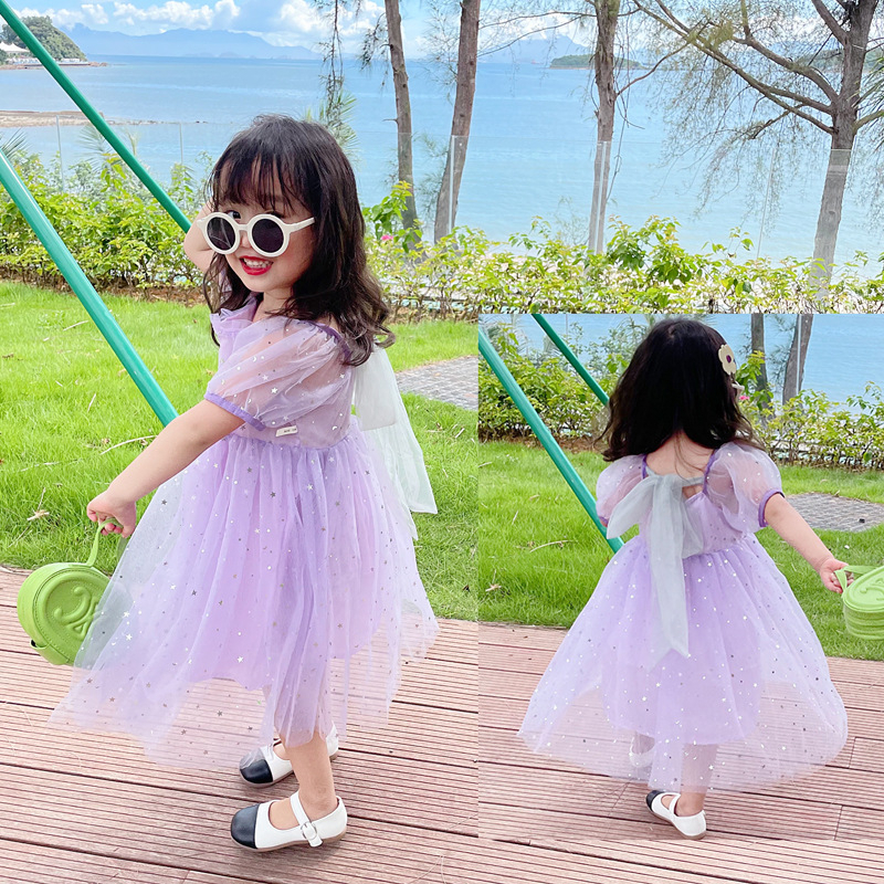 Váy công chúa, đầm zen tím mộng mơ cho bé , hàng Quảng Châu cao cấp 9-25kg❤️