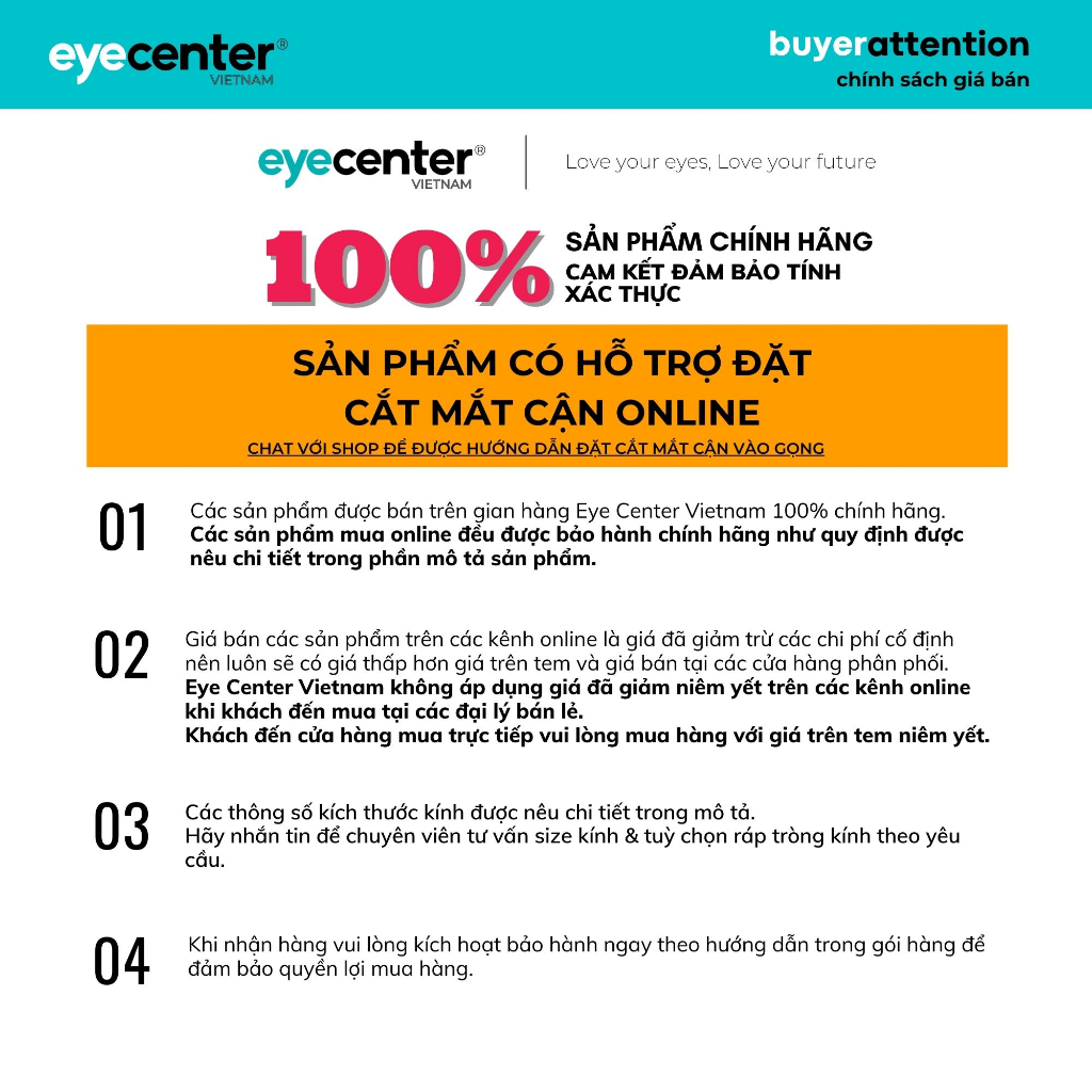 Kính mát nữ chính hãng nhiều màu EYECENTER S51S nhiều màu nhập khẩu by Eye Center Vietnam