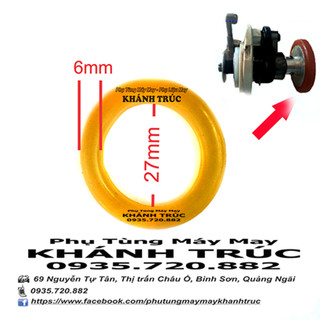 Cao su VÒNG LỚN máy đánh suốt 1kim ĐIỆN TỬ máy may (khâu) công nghiệp
