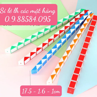 Đồ chơi xếp hình lắp ráp rubik 3D thần kì hình con rắn size vừa