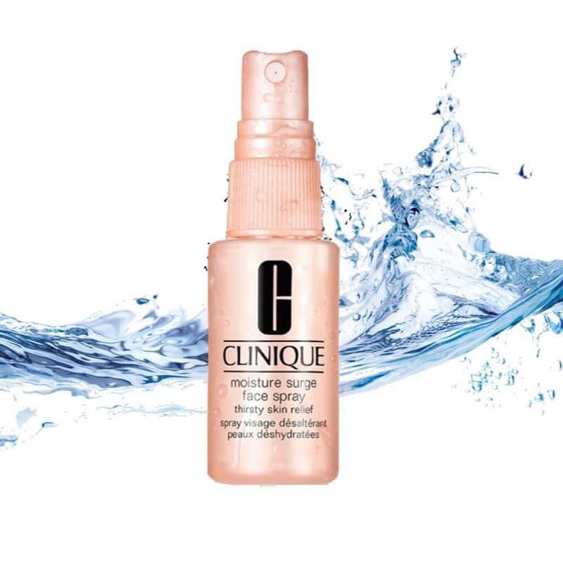Xịt Khoáng Da Dầu Clinique Moisture Surge Face Spray Thirsty Skin Relief 30ml