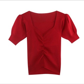 Áo croptop dệt kim (link đặt trên live)