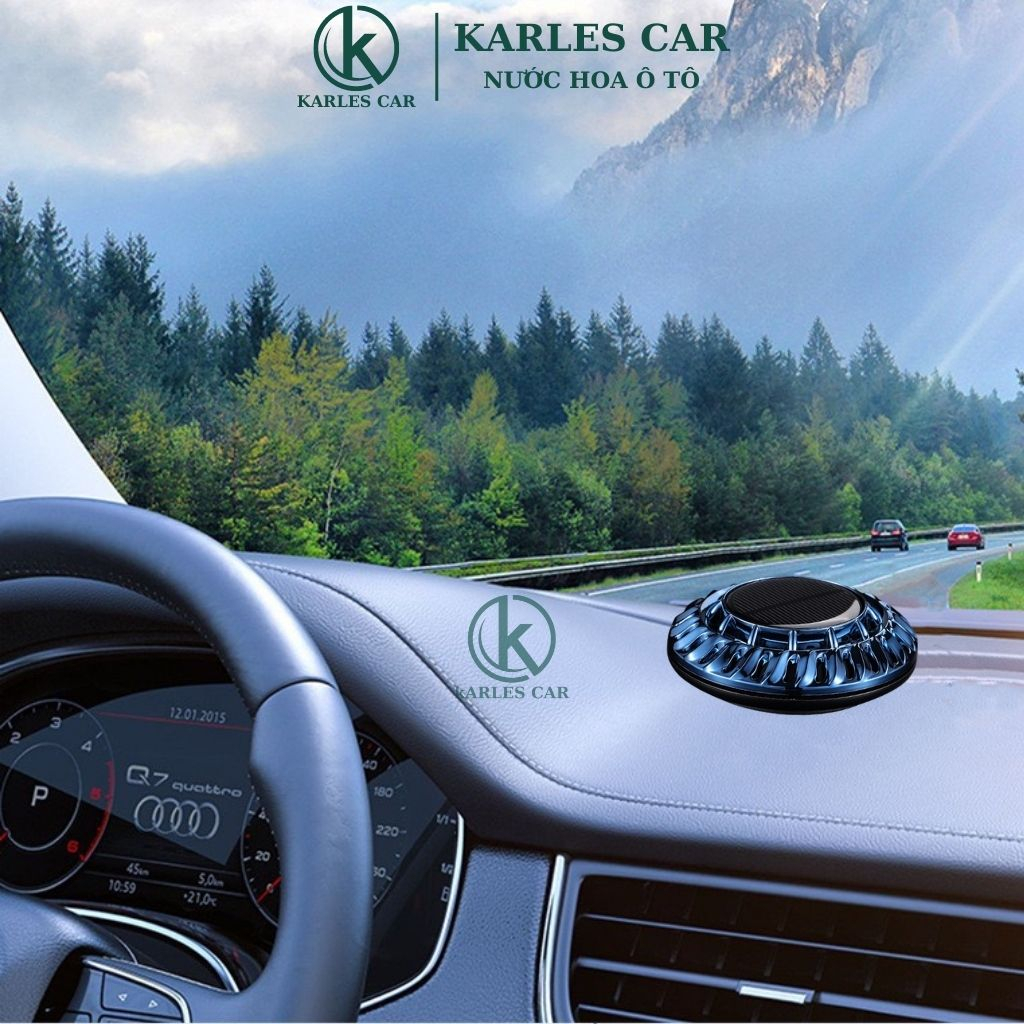 Sáp Thơm Ô Tô Cao Cấp Mẫu Ufo, Máy Khuếch Tán Tinh Dầu Ô Tô Tự Xoay