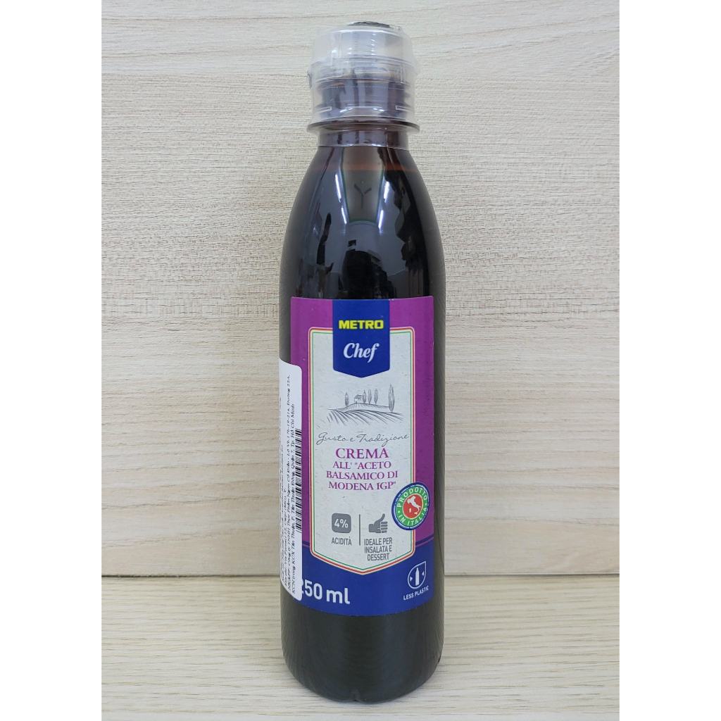 (chai 250ml) KEM GIẤM Ý METRO CHEF Cream Of Balsamic Vinegar Modena