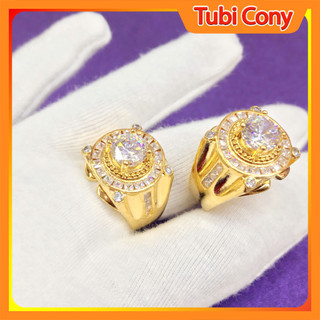 Nhẫn Nam Mạ Vàng 18K ( 01 Chiếc ) Mẫu 054.0305 - Che khuyết điểm ngón tay  - Bao Đổi Trả Trong 07 Ngày -N277