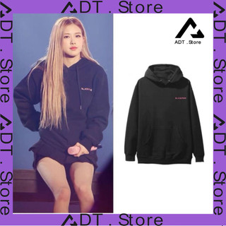 Áo hoodie trending black pink cực chất