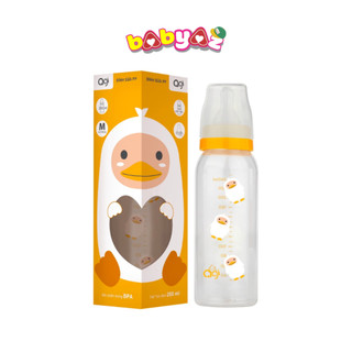 Bình sữa cổ hẹp agi 250ml bình sữa agi cổ hẹp nhựa pp mẫu mới
