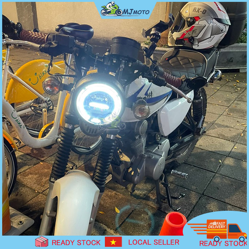 Đèn pha Led độ cafe racer, classsic cao cấp