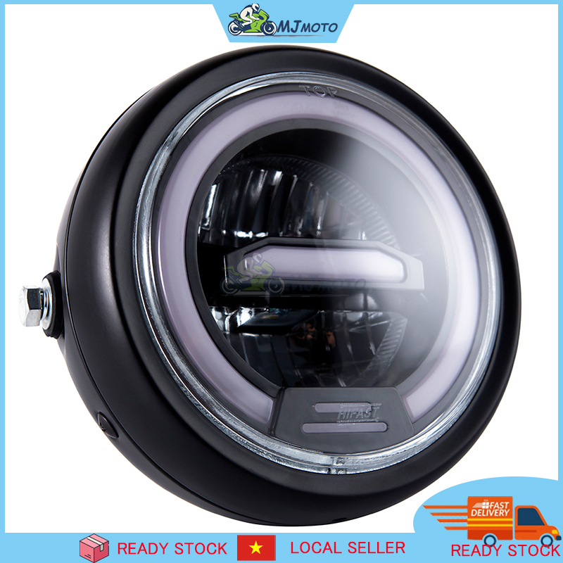 Đèn pha Led độ cafe racer, classsic cao cấp