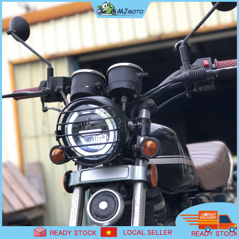 Đèn pha Led độ cafe racer, classsic cao cấp