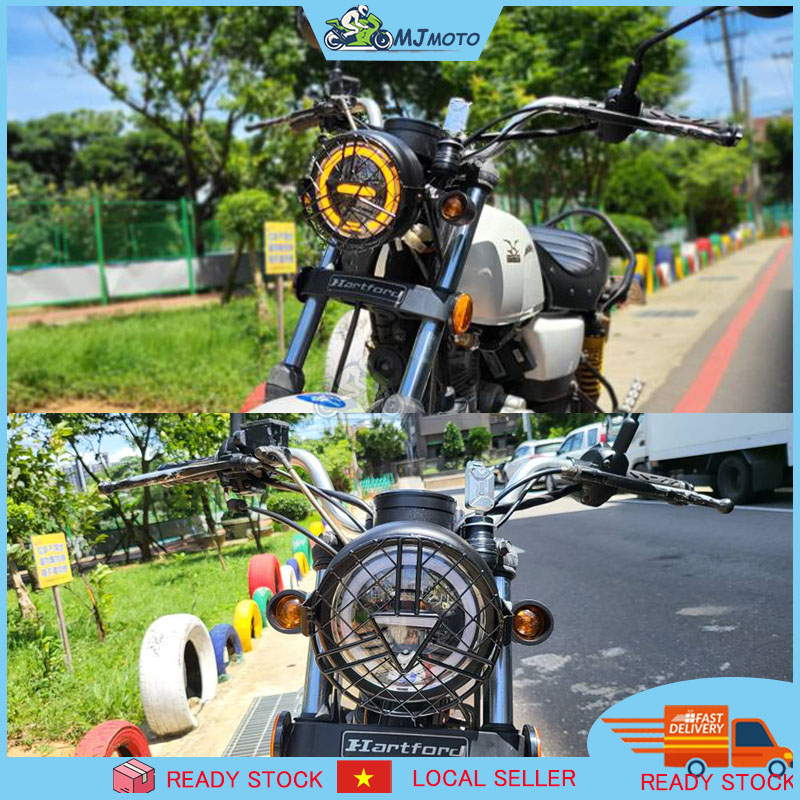 Đèn pha Led độ cafe racer, classsic cao cấp