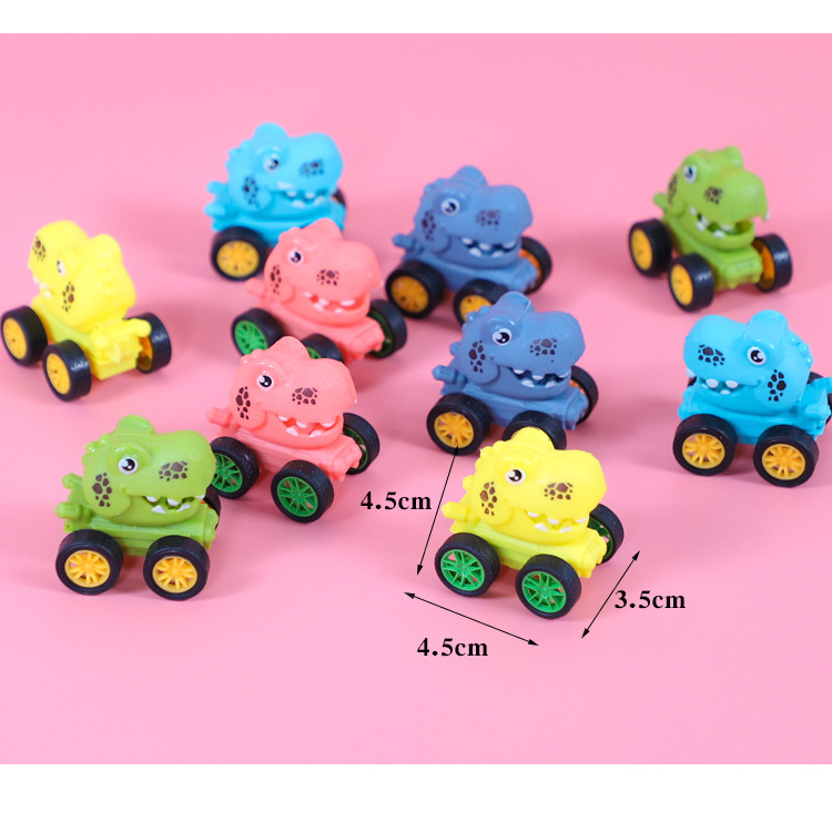 Xe mini chạy cót Khủng Long, đồ chơi xe chạy cót cho bé