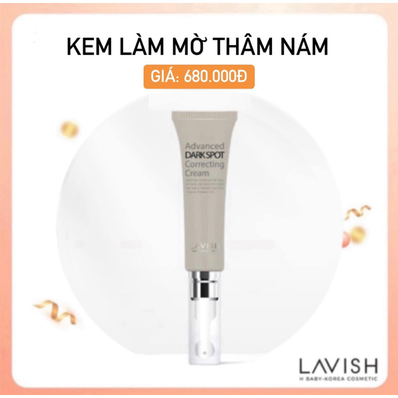 Kem Giảm Thâm,Nám,Tàn Nhang - Lavish H Baby ( korea )