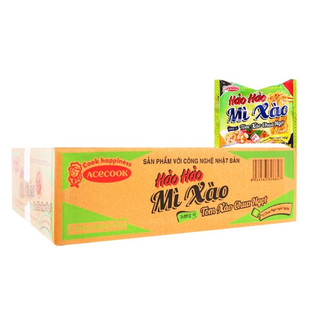 Thùng 30 gói mì hảo hảo xào vị tôm xào chua ngọt