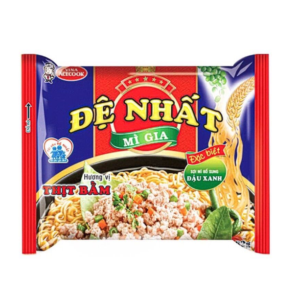 THÙNG 30 GÓI MÌ ĐỆ NHẤT THỊT BẮM