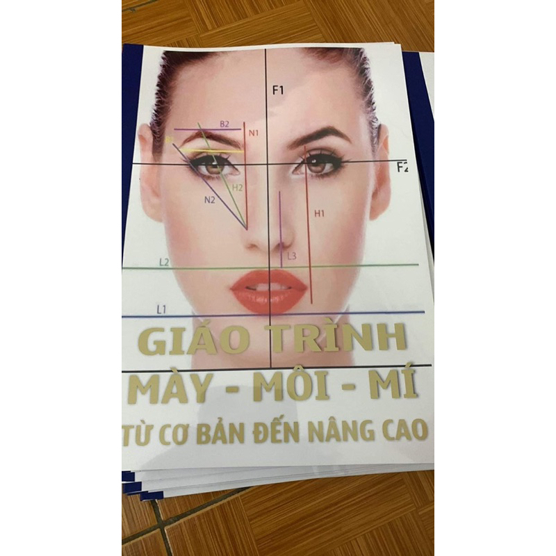 giáo trình phun xăm mày, môi, mí từ cơ bản đến nâng cao