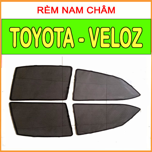 Rèm che nắng nam châm Xe Toyota Veloz Bộ 4 tấm chắn nắng chuẩn form xe, nam châm hút mạnh