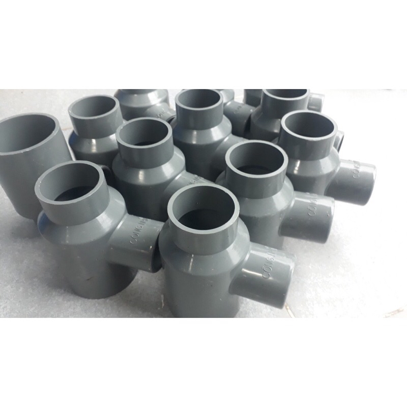Tê giếng, tê tầng, tê 60 giảm 49, 42, 34 PVC