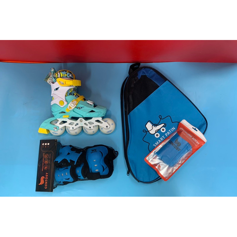 Giày patin Joy Kid L6 phiên bản độ full sáng bánh chính hãng cao cấp