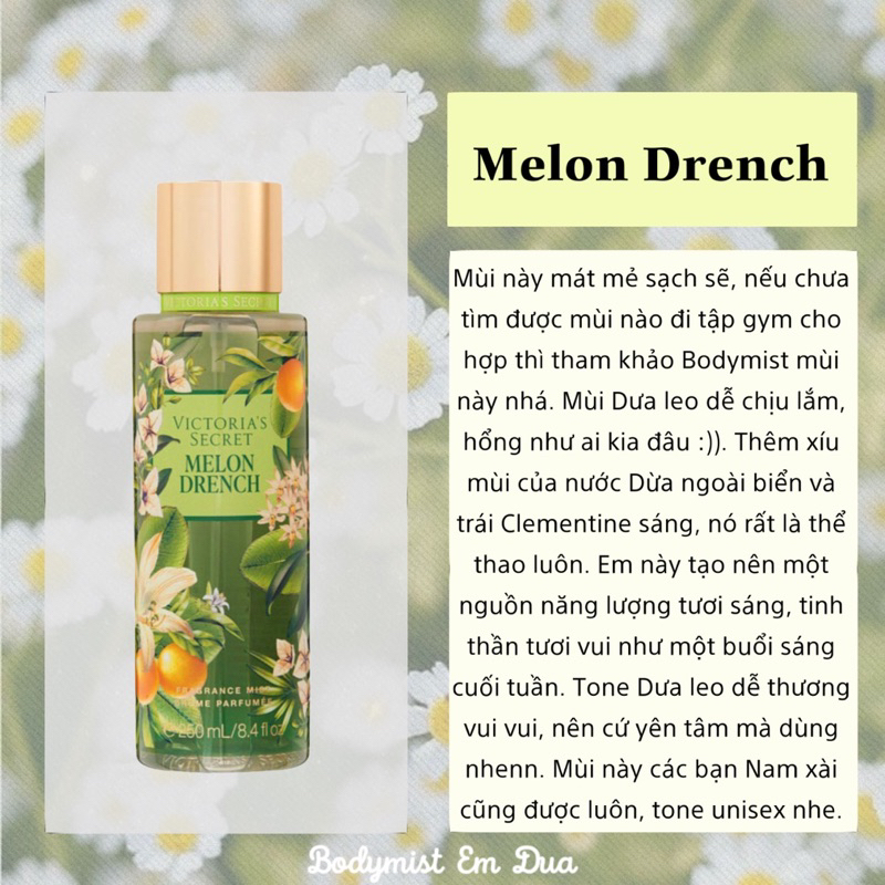 Xịt Thơm Toàn Thân - MELON DRENCH