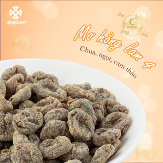 Ô mai mơ hồng lam 4 - ô mai hồng lam 11 hàng đường - hộp 200g/300g/500g