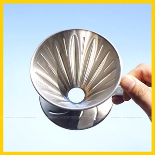 Phễu V60 chất liệu inox  Pour Over  