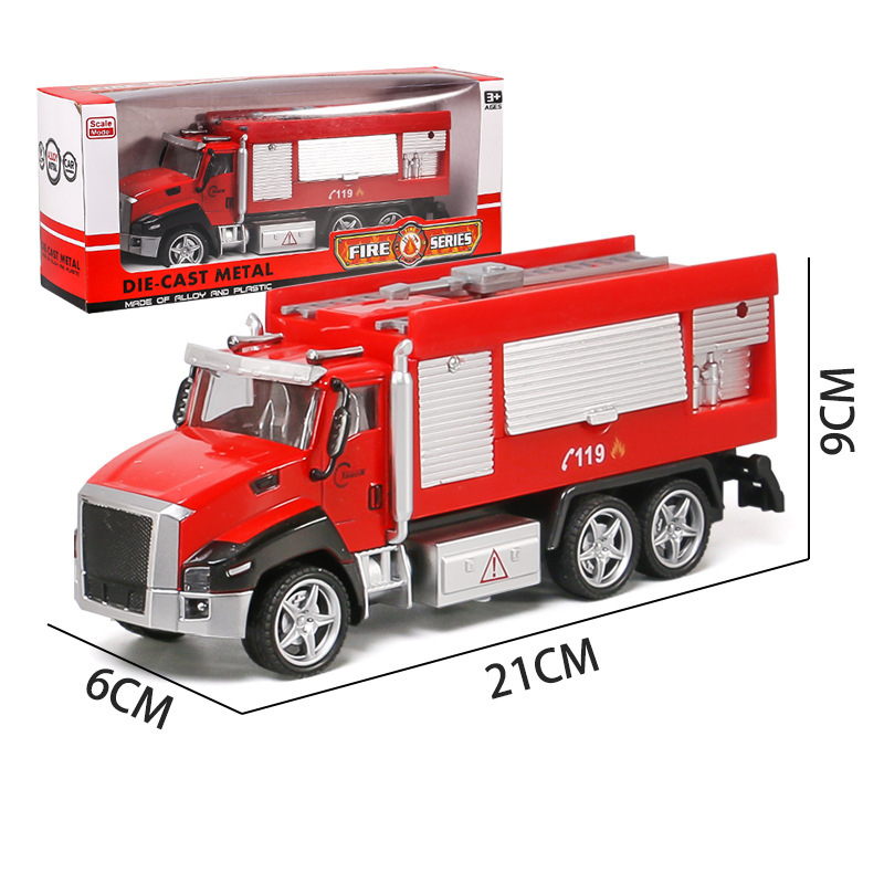 Xe đồ chơi cảnh sát, cứu hỏa có nhạc và đèn cho bé