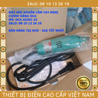 Máy mài khuôn cầm tay mini công suất 105w dca asj02-10, khả năng mài từ 3-10mm, tốc độ không tải 30000 vòng/phút