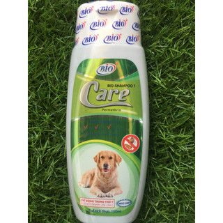 Bio Care Sữa tắm ve rận cho chó mèo chai 150ml