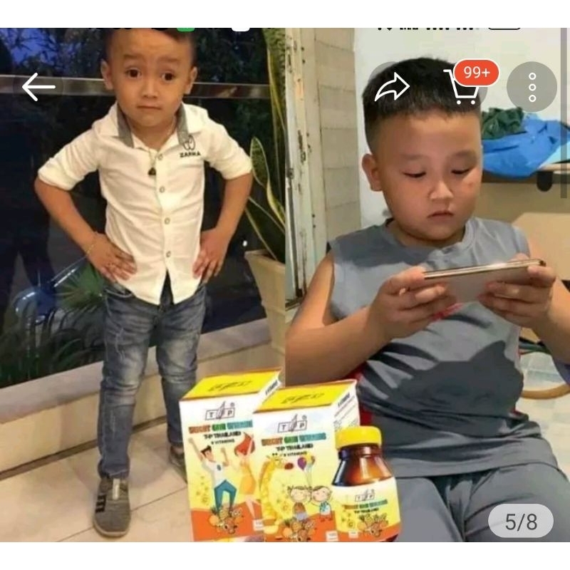 Viên uống vitamin thái lan tăng cân 100viên chính hãng