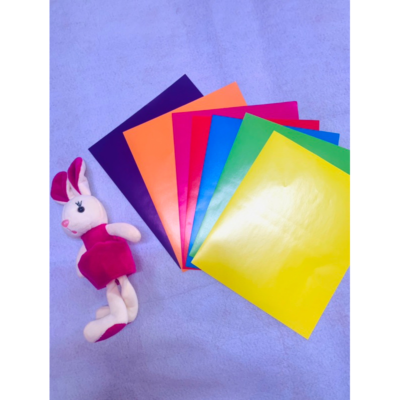 Giấy màu thủ công có keo Gia Long