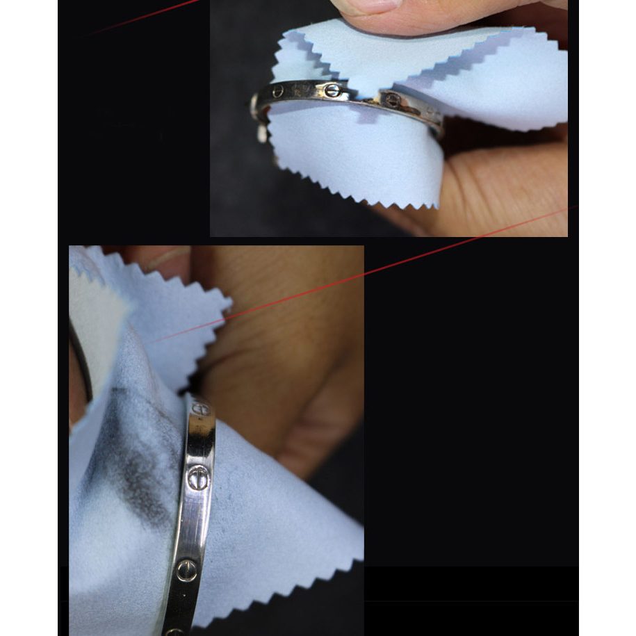 Khăn Lau Bạc chuyên dụng, làm sáng Bạc đơn giản tại nhà