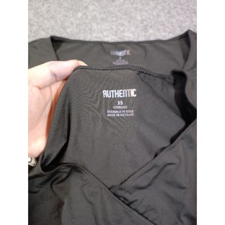 Bodysuit Authentic Đen Trơn Chất Thun Đanh Mịn