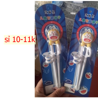 Đũa ăn dặm cho bé , đũa doremon