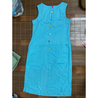Đầm linen Maiem size M chưa mặc